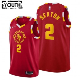 Barn Cleveland Cavaliers Tröja Collin Sexton 2 Nike 2021-22 City Edition Swingman
